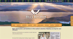 Desktop Screenshot of hillsbutchery.com.au
